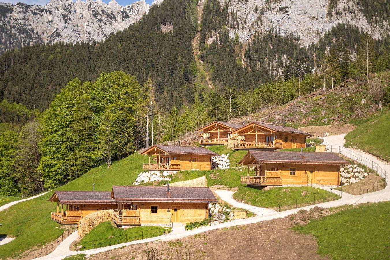 Almdorf Vorderbrand - "Kathl Alm" für 2-4 Personen, Terrasse mit Bergblick, Whirlpool, Infrarotliegen in Göllstock, Schönau am Königssee