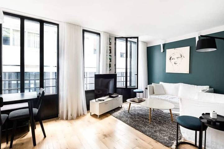 Appartement de vacances pour 8 personnes, avec jardin et balcon