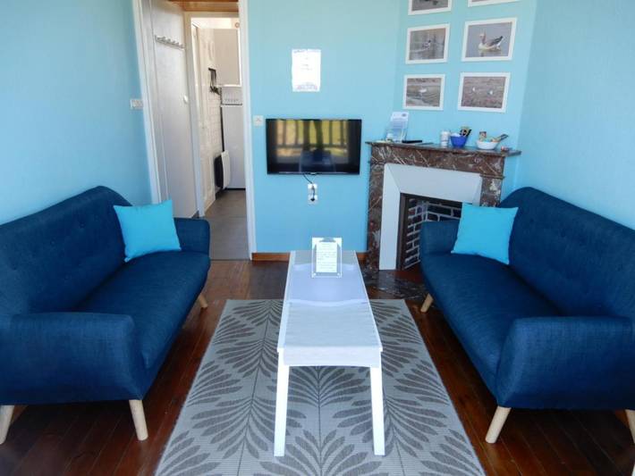 Villa pour 3 personnes, avec Balcon ainsi que Terrasse et Vue à Mers-les-Bains