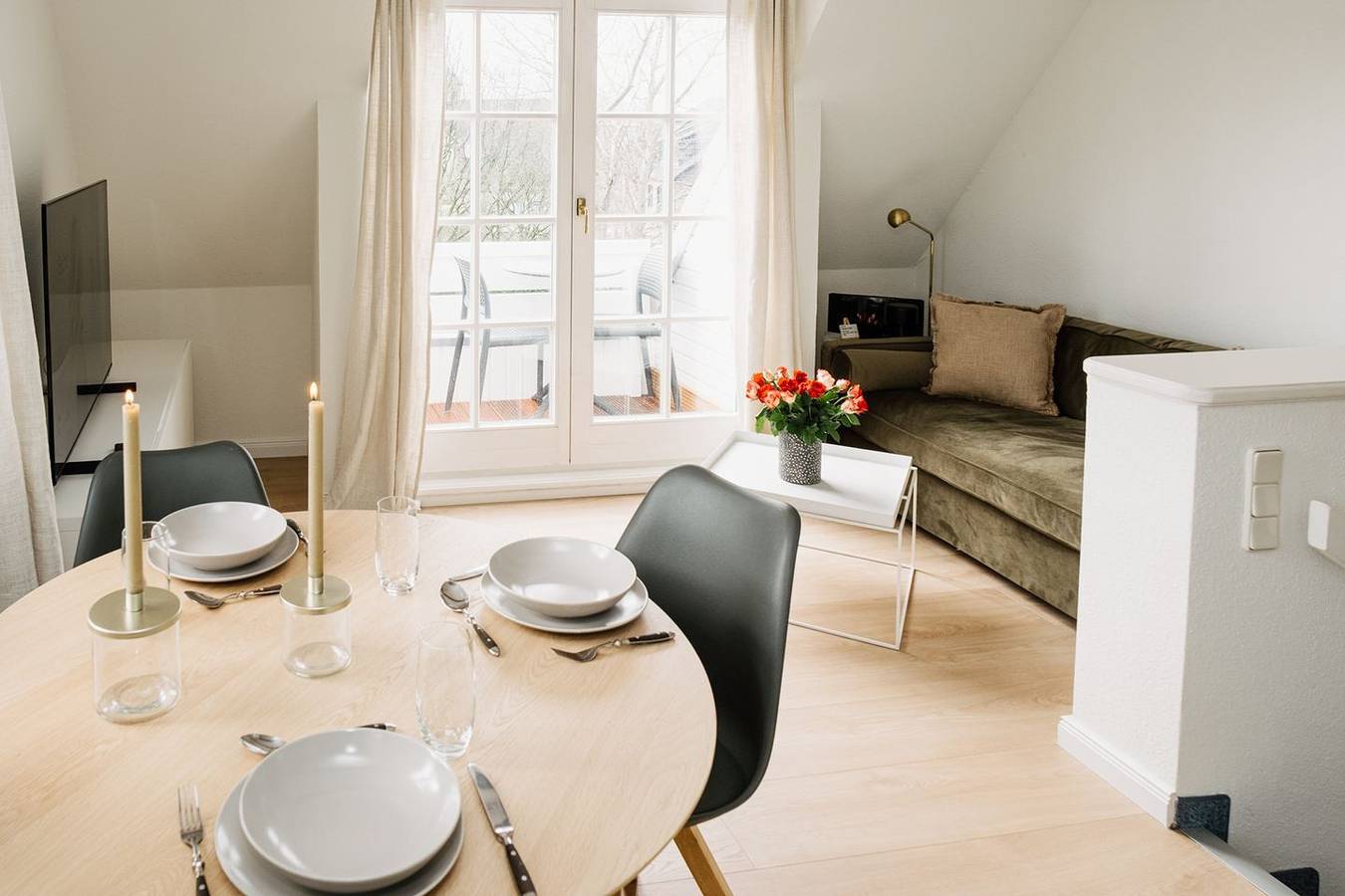 Ganze Wohnung, Komfortables Apartment Witt Hingst mit Balkon, Parkplatz und Wlan in Westerland in Tinnum, Sylt (Gemeinde)