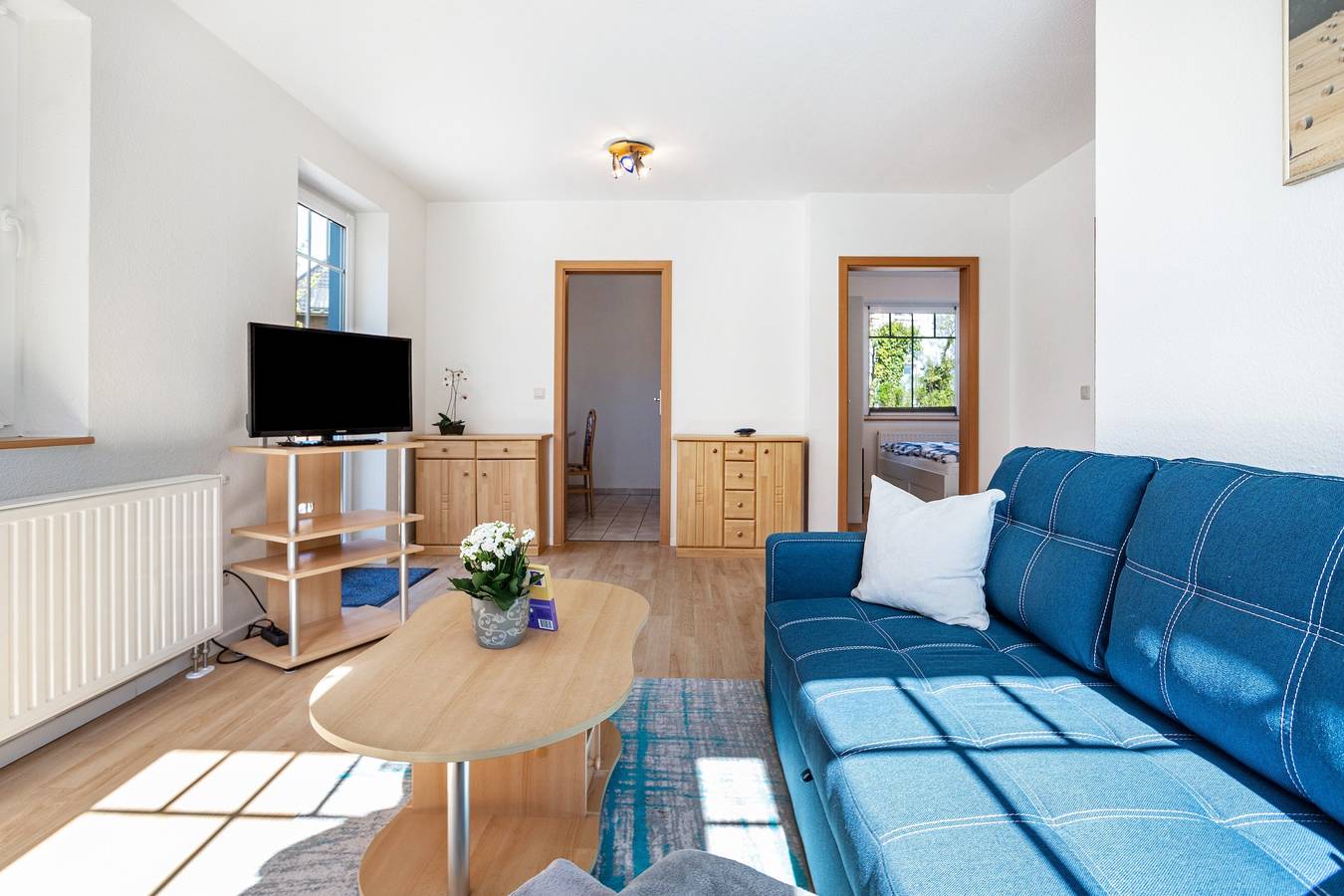 Appartement entier, Appartement "1" avec terrasse privée, jardin partagé et Wi-Fi in Groß Zicker, Mönchgut