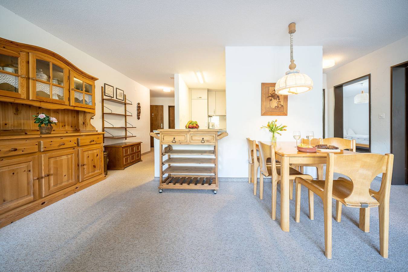 Ganze Wohnung,  Pl 204 Geräumige 3,5-Zimmer-Wohnung im Haus Plavna mit grossem Balkon in Vulpera, Tarasp