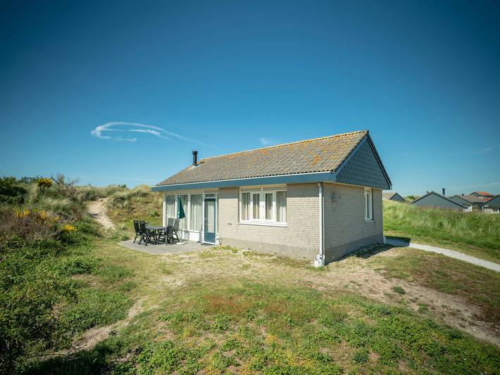 Bungalow voor 6 personen, met Balkon/Terras en Terras op Texel