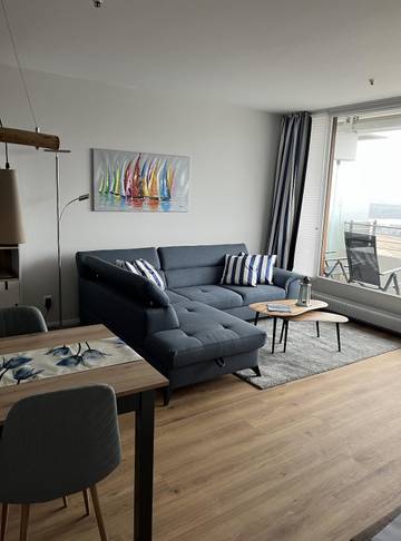 Ferienwohnung für 5 Personen, mit Terrasse und Seeblick sowie Pool und Sauna in Travemünder Woche