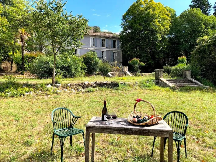 Maison de vacances pour 19 personnes, avec jardin ainsi que piscine et vue - 1