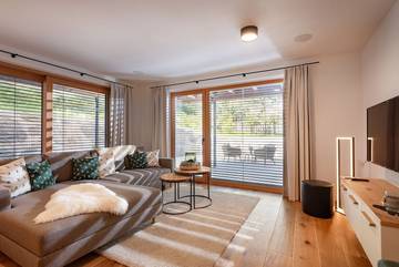 Ferienwohnung für 4 Personen, mit Ausblick und Garten in Kirchberg in Tirol