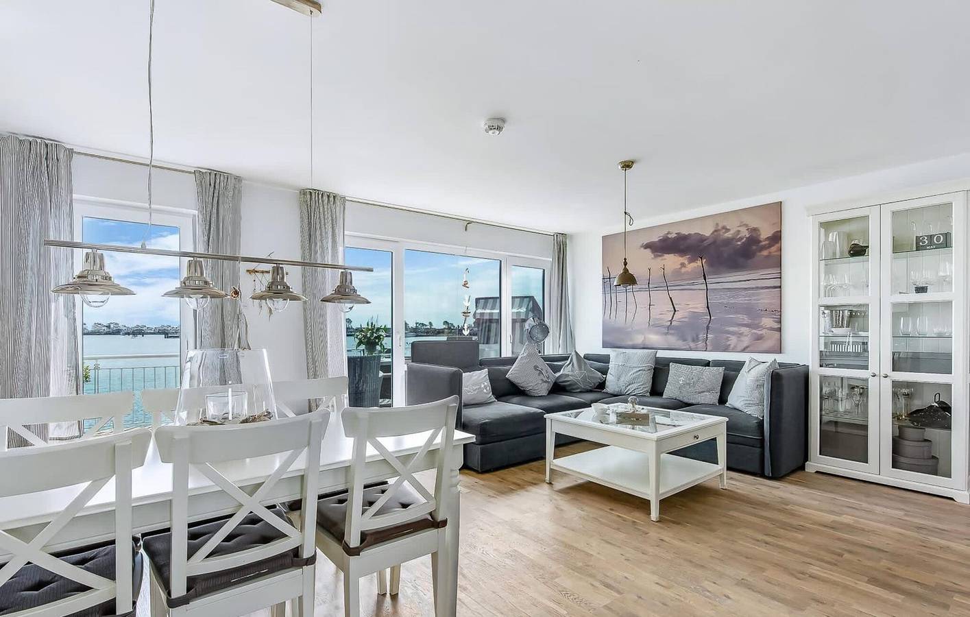 Apartment mit Meerblick, Terrasse, TV, Internet und Parkplatz! in Olpenitz, Kappeln