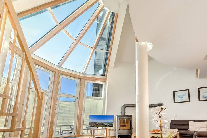 Appartement entier, Appartement de vacances pour 6 personnes avec balcon in Drei Kaiserbäder, Heringsdorf