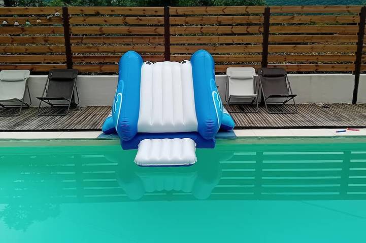 Maison de vacances pour 10 personnes, avec jardin ainsi que piscine et terrasse - 1