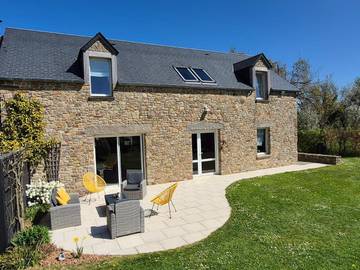Gîte pour 6 personnes, avec jardin et vue, animaux acceptés à Vesly