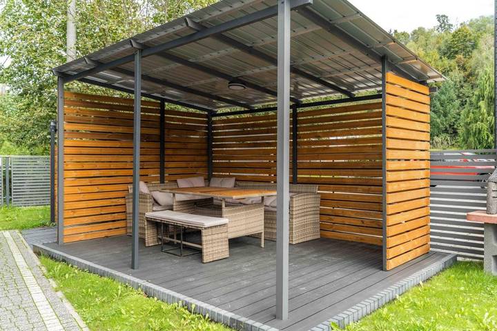 Apartament wakacyjny dla 2 osób, z taras i widok oraz ogród w Ustroń