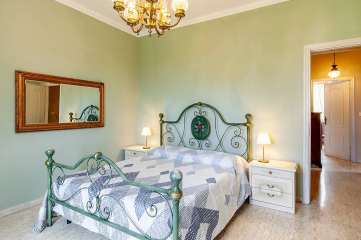 Ganze Wohnung, Ferienwohnung 'Villa La Lanterna Bianca' mit Bergblick, Wlan und Klimaanlage in Bagnone, Nationalpark Toskanisch-Emilianischer Apennin