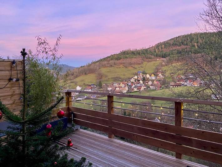 Appartement de vacances pour 4 personnes, avec terrasse et vue, animaux acceptés