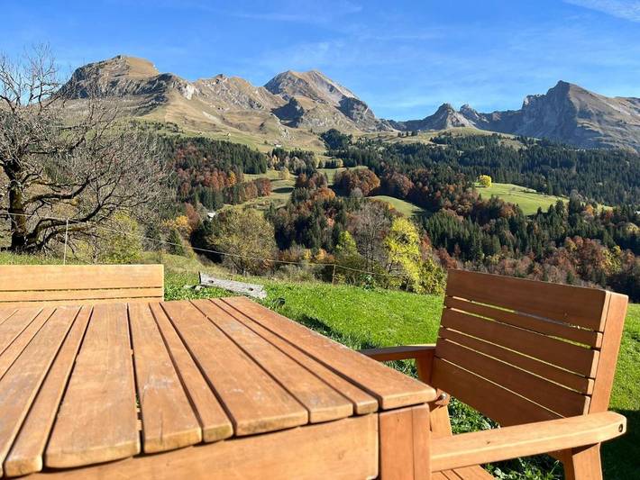 Chalet pour 3 personnes, avec terrasse et jardin, animaux acceptés
