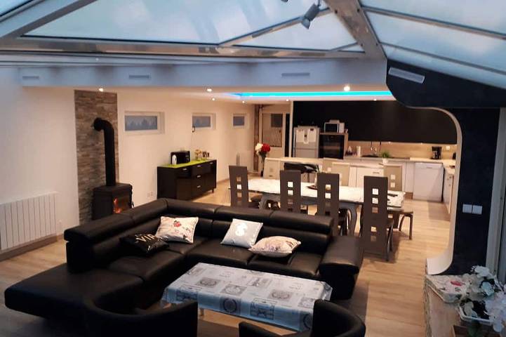 Maison de vacances pour 10 personnes, avec Terrasse et Jardin à Carentan