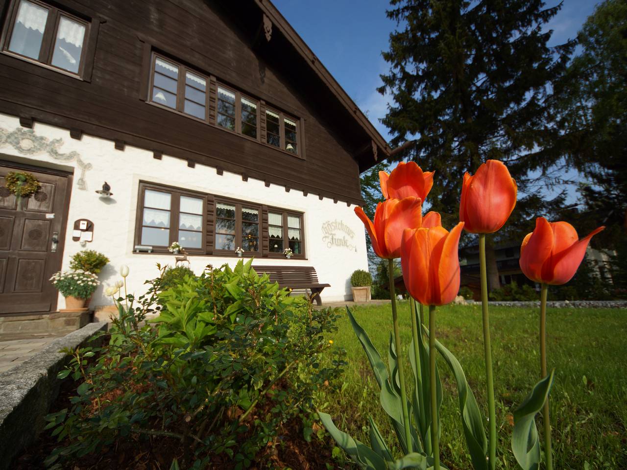 Gästehaus Funk - Einzelzimmer Nr. 9 u. 10, Du/Wc, 12qm, 1. Og in Bad Feilnbach, Alpenland Tegernsee Schliersee