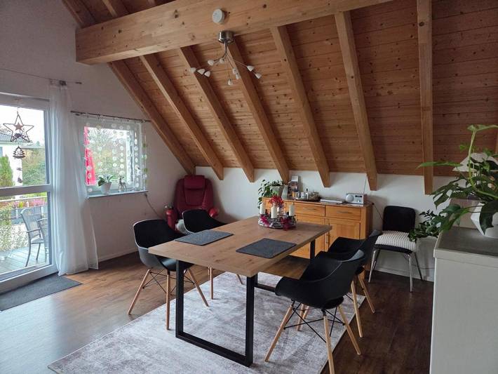 Ferienwohnung für 3 Personen, mit Balkon und Terrasse sowie Ausblick in Freinsheim - 2