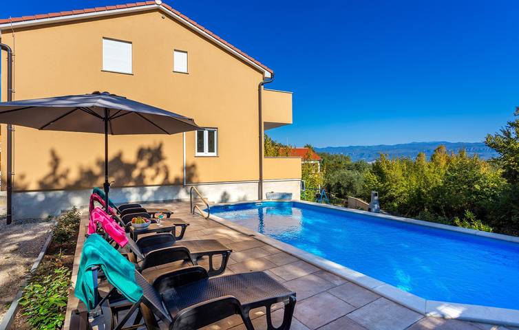 Villa für 4 Personen, mit Garten auf Krk