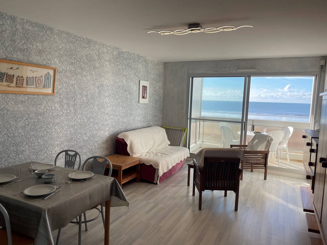 Appartement entier, Appartement 2 Ch. Vue Mer, Parking Privé à Saint-Jean-de-Monts in Saint-Jean-de-Monts, Vendée