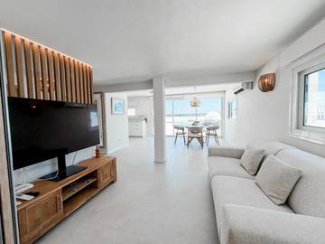 Beachfront Penthouse in Ses Salines, Mallorca Süden für 2 