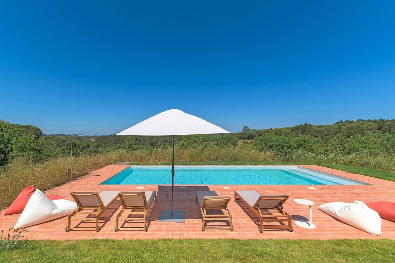Ferienhaus 'Casa 1' mit privatem Pool, Wlan und Klimaanlage in São Teotónio, Costa Alentejana