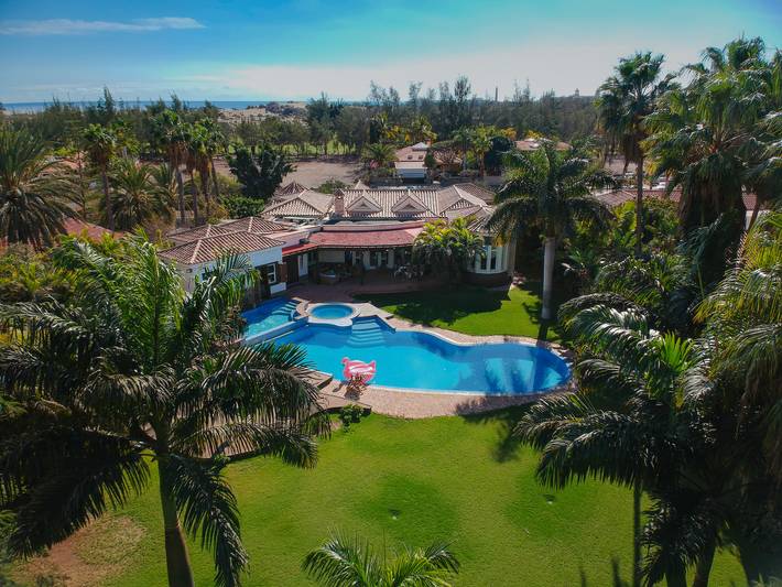 Villa für 12 Personen, mit Whirlpool und Garten sowie Terrasse in Gran Canaria Süd - 3