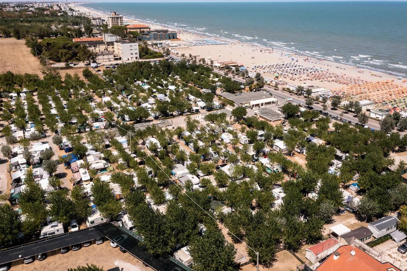 Lodge Comfort Tiere erlaubt 4 Personen in Riccione, Rimini Provinz
