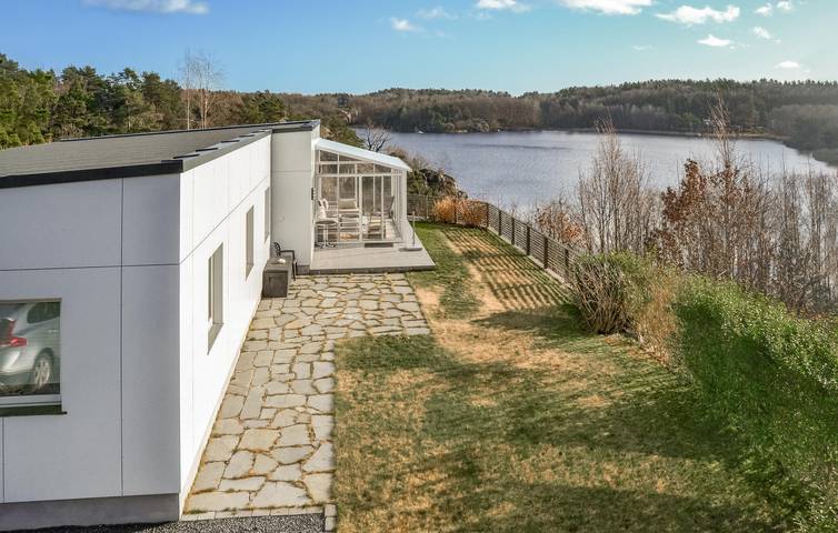 Ferienhaus für 6 Personen mit Seeblick in Lillesand