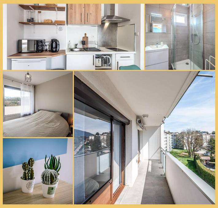 Gîte pour 4 personnes, avec balcon à Saint-Julien-en-Genevois - 4