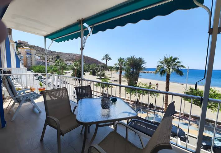 Gîte pour 6 personnes, avec balcon, animaux acceptés à Águilas