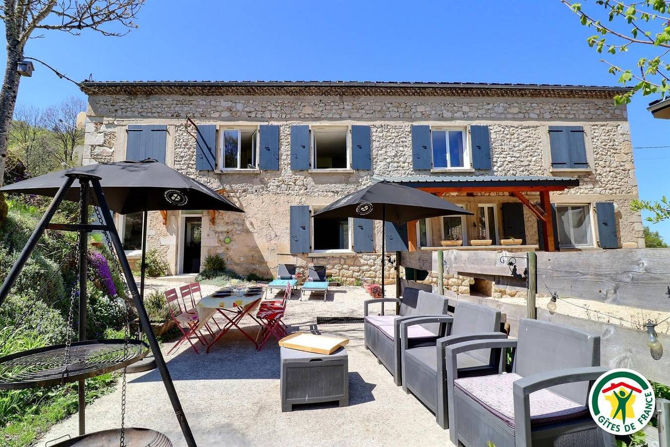 Casa de huéspedes para 6 personas con terraza in Saint-Jean-en-Royans, Parc naturel régional du Vercors