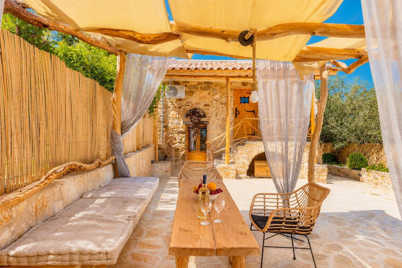 Villa für 3 Personen mit Garten in Messenien