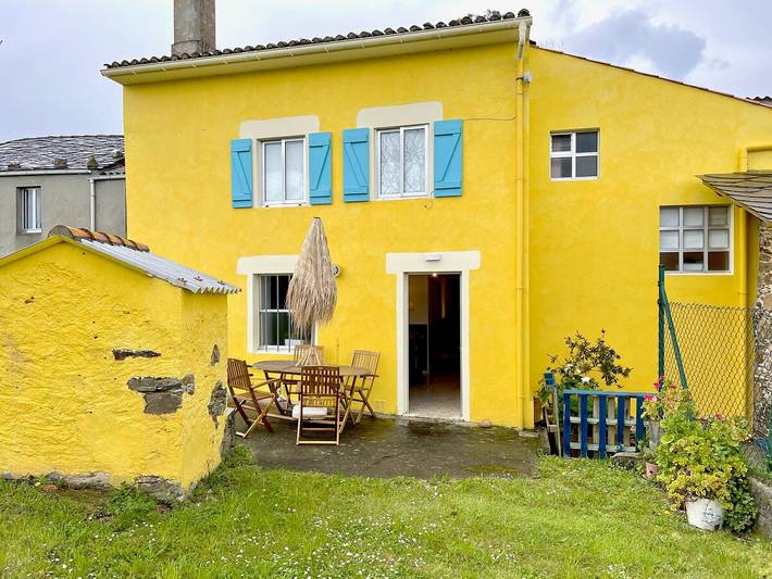 Apartamento para 8 personas, con Jardín en Ortigueira