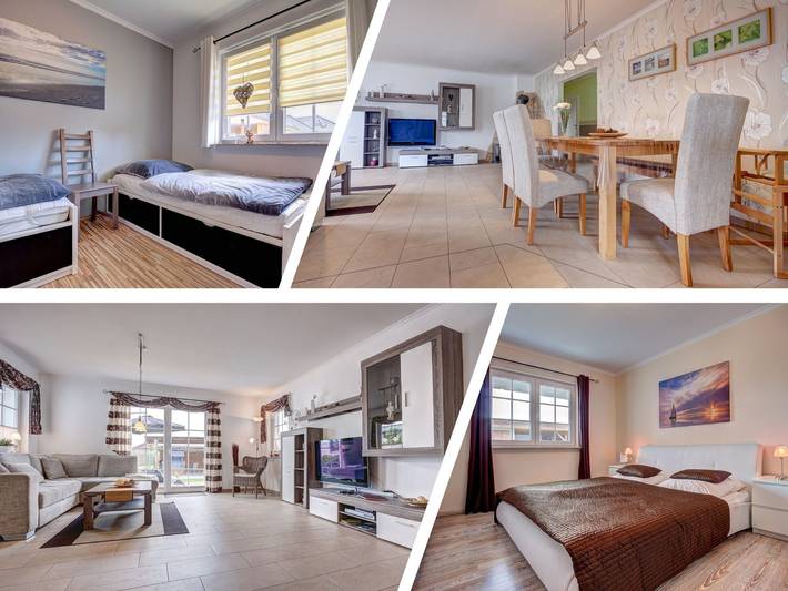 Ferienhaus für 7 Personen, mit Terrasse und Garten, kinderfreundlich - 1