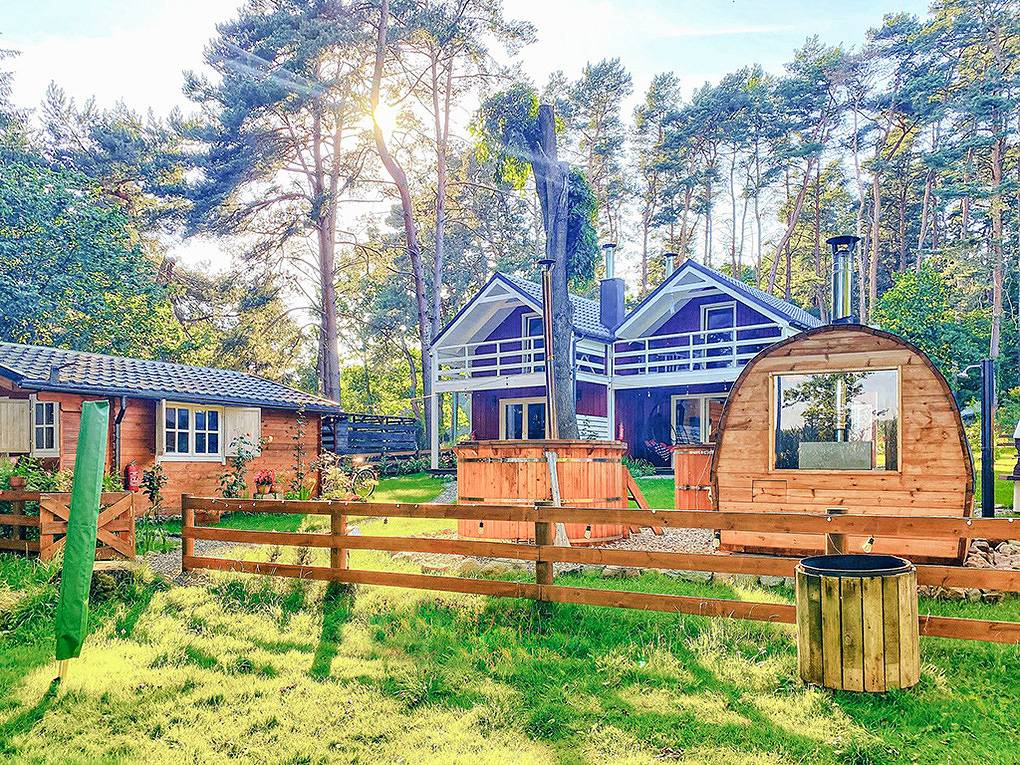 Pl 012.110 Ferienhaus Arek grau in Stettiner Haff
