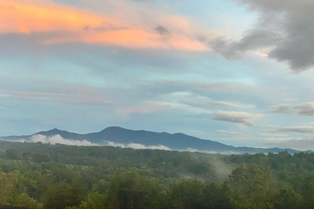 Serenity Ridge Cabin A: Couple's Getaway + Hot Tub in Polk County NC