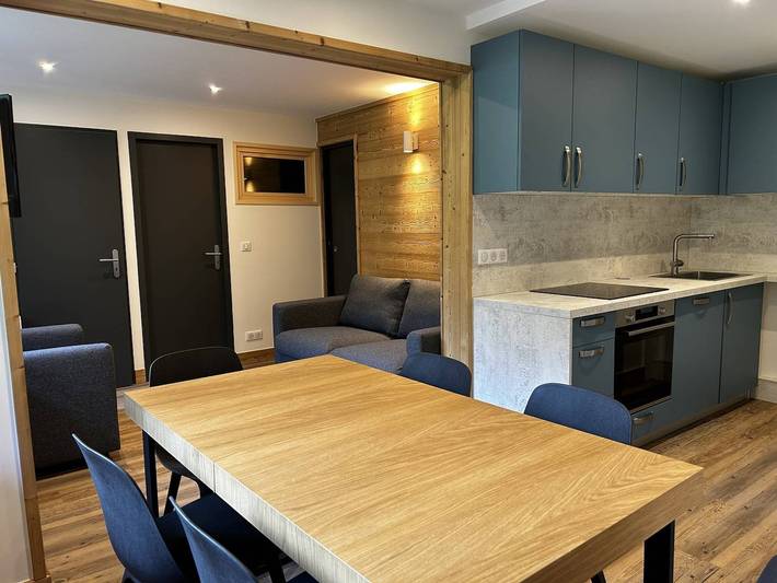 Gîte pour 7 personnes, avec balcon dans Plagne Bellecote - 2