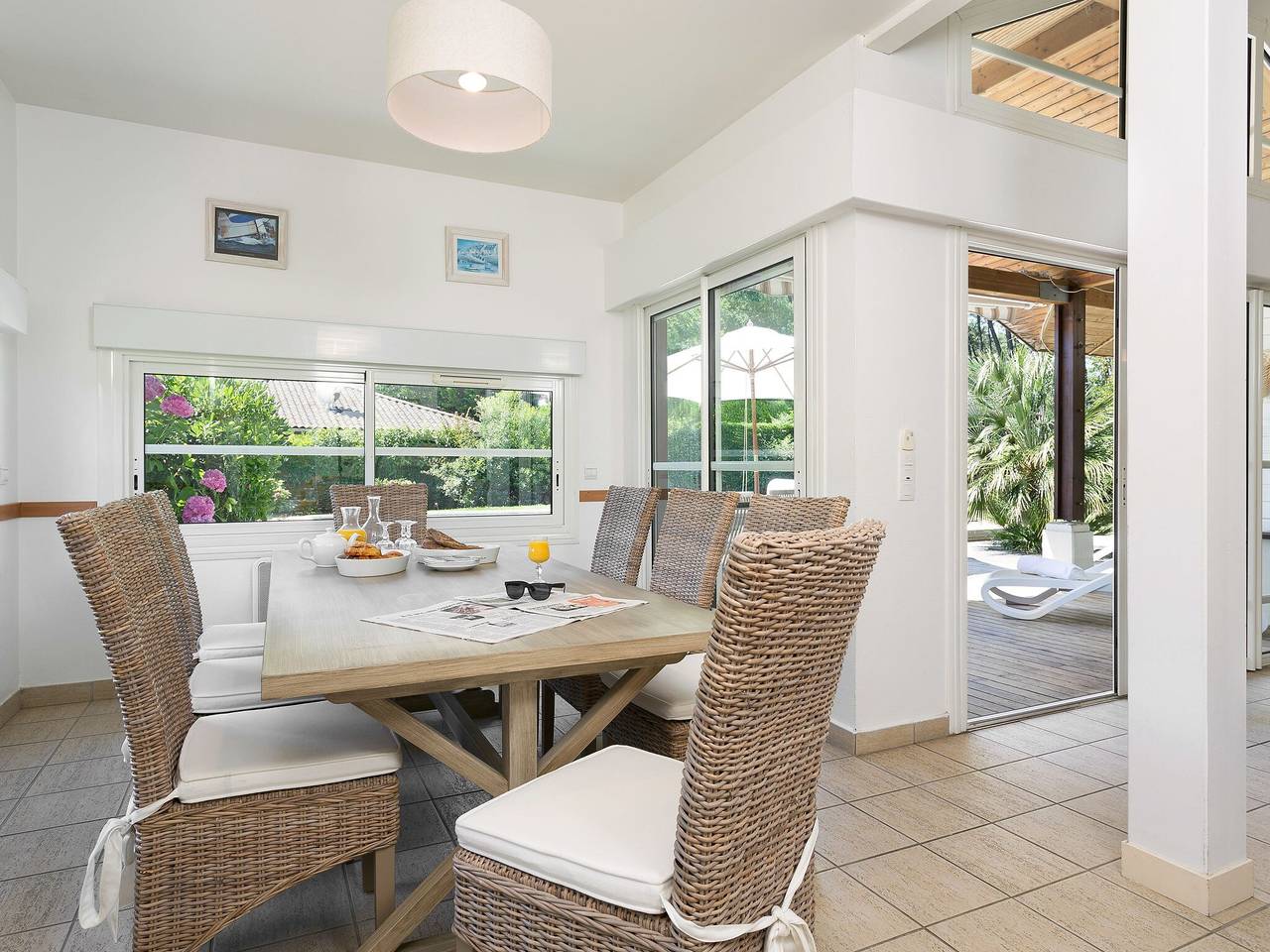 Villa que admite mascotas con piscina in Moliets-et-Maa, Côte d’Argent