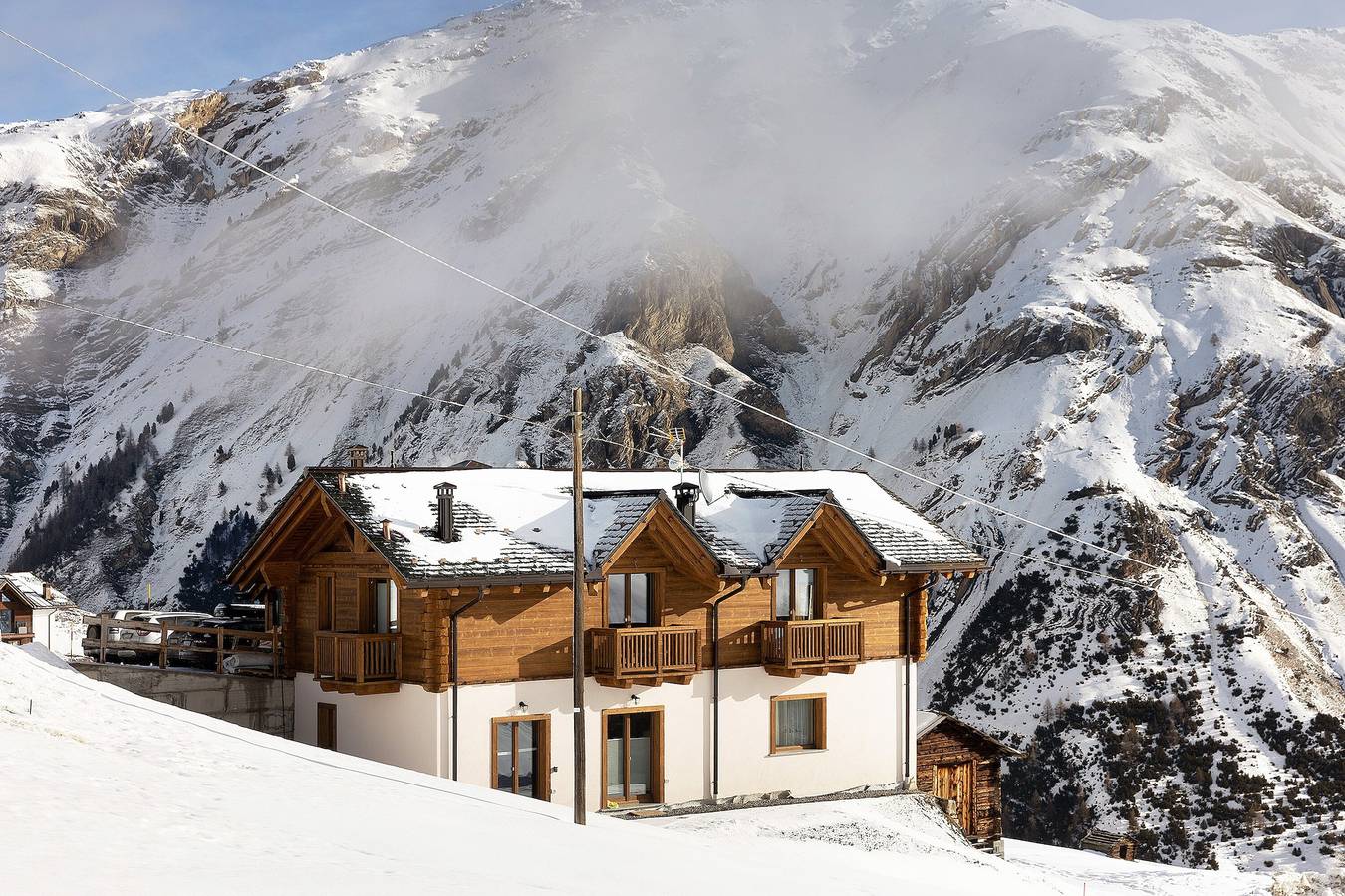 Ganzes Studio, Ferienwohnung 'Gino' mit Bergblick, privatem Garten und Wlan in Livigno, Nationalpark Stilfser Joch