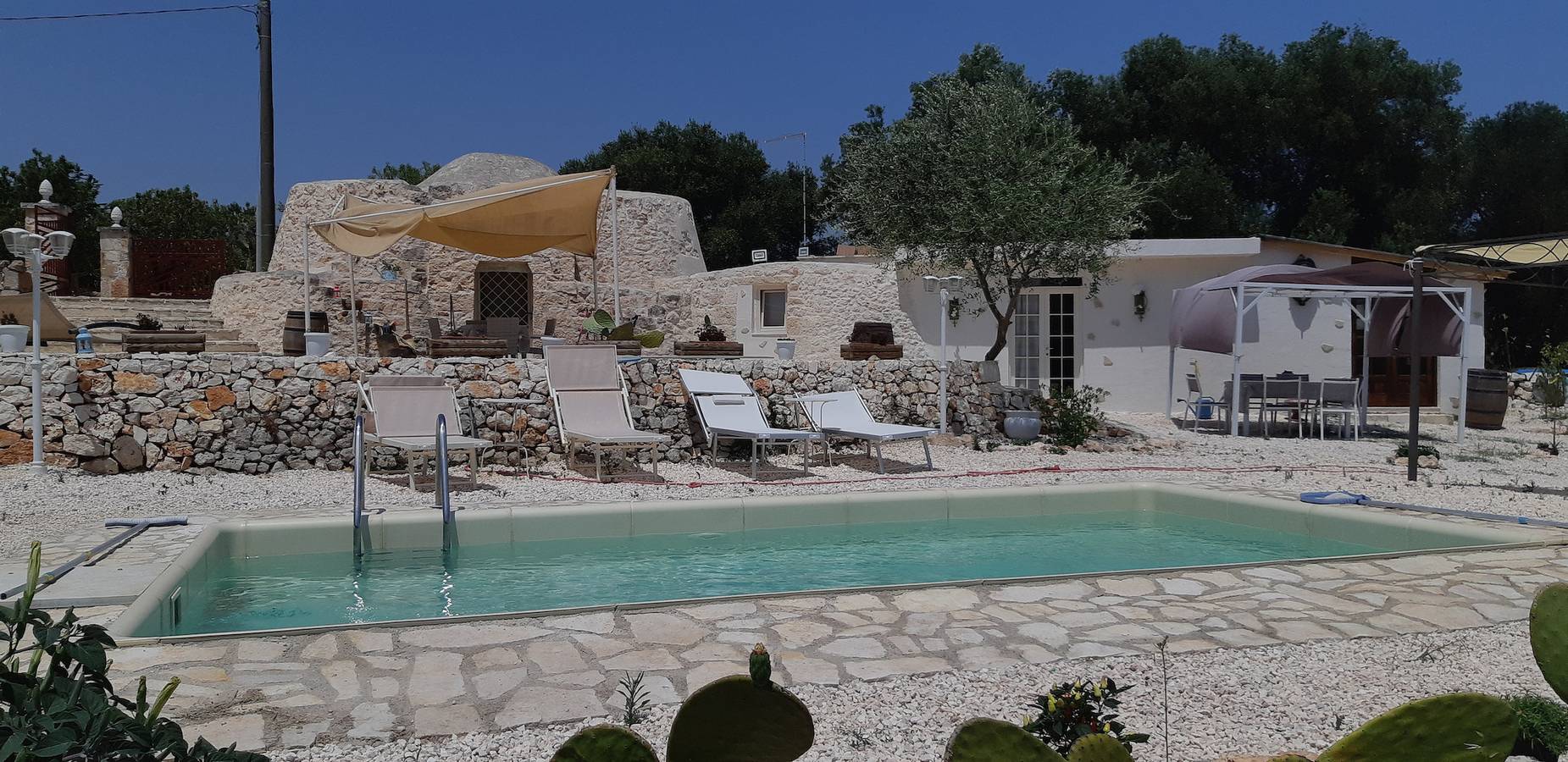 Trullo des Ostuni-Gartens in Ostuni, Salento