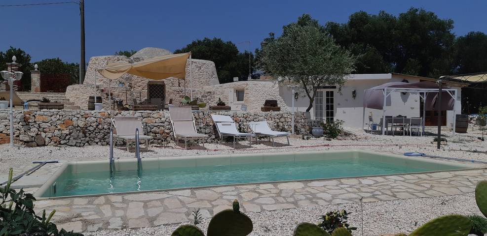 Trullo des Ostuni-Gartens in Ostuni, Salento