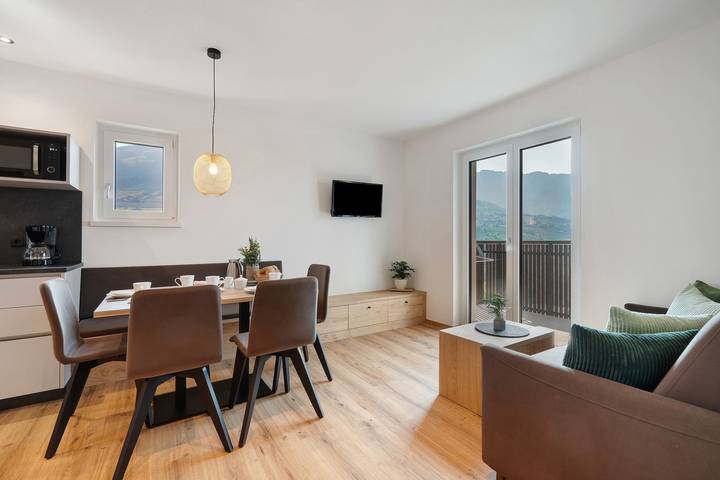 Appartamento intero, Appartamento 'Sankt Corbinian 1' con vista montagna, giardino comune e Wi-Fi in Caines, Val Passiria