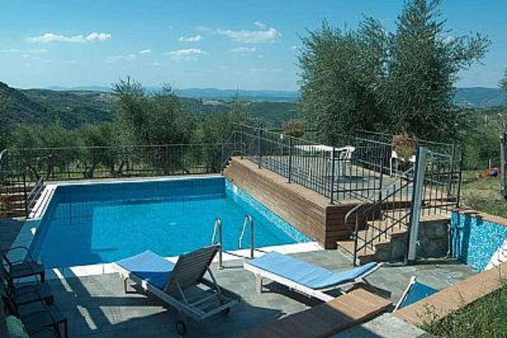 Agriturismo für 4 Personen, mit Garten und Pool in der Toskana