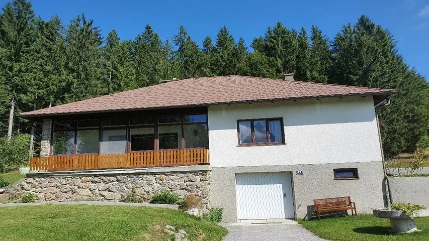 Ferienhaus für 7 Personen, mit Garten