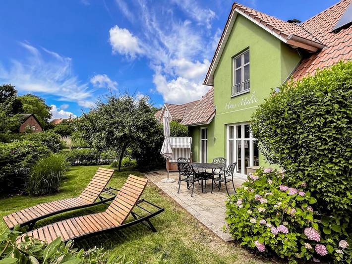 Ferienhaus für 6 Personen, mit Terrasse und Garten, kinderfreundlich in Rankwitz