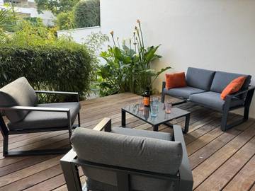 Gîte pour 6 personnes, avec terrasse dans Gare De Pornic