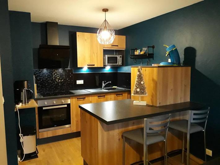 Gîte pour 4 personnes, avec terrasse et vue dans Les Paccots