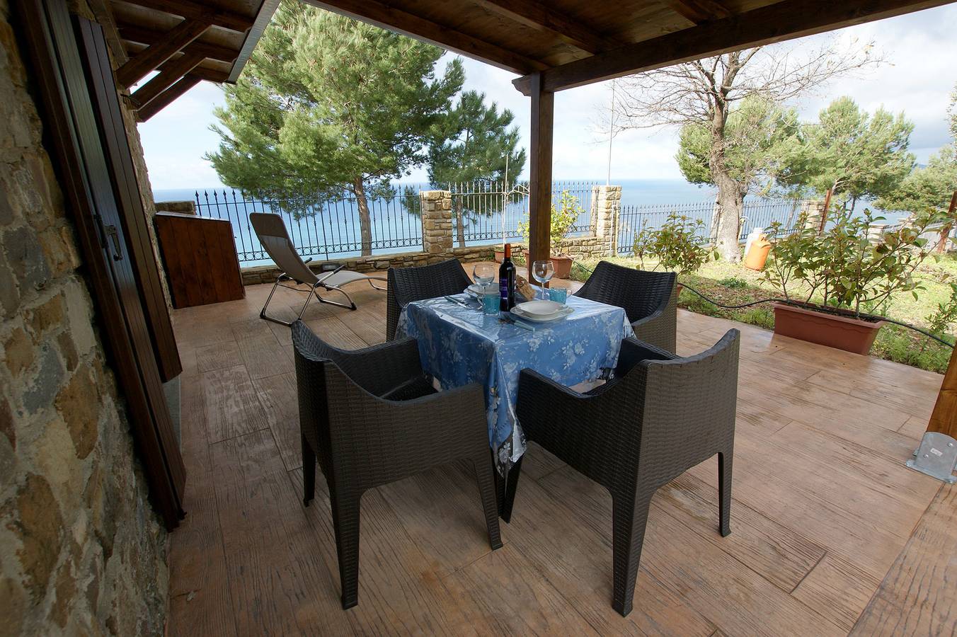 Casa vacanza per 2 persone con terrazza in Pollica, Cilento Coast