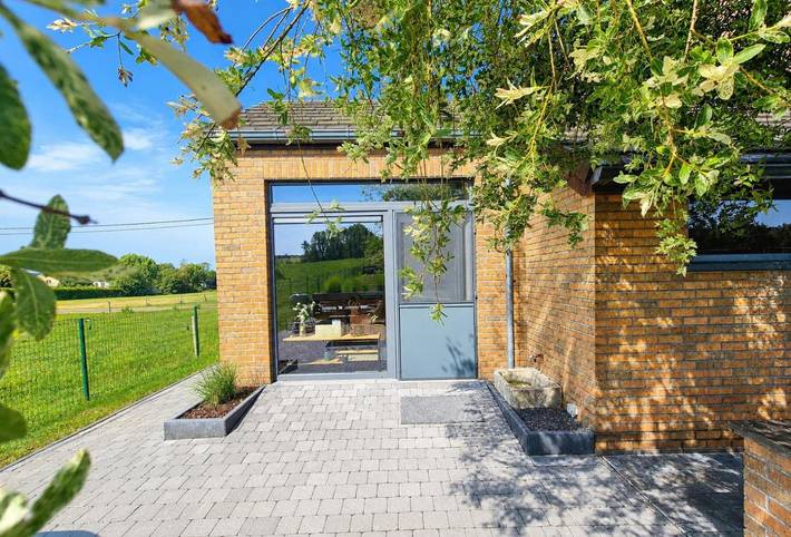 Maison de campagne pour 2 personnes, avec Terrasse et Vue dans Fronville