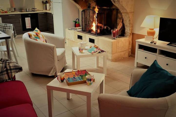 Maison de vacances pour 4 personnes, avec jardin